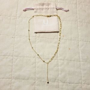 Uncommon James Grey Gem Lariat Necklace